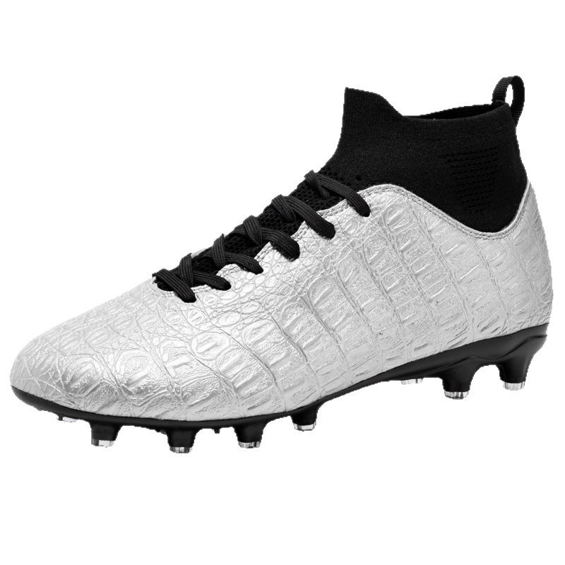 Football Shoes Men's High Top Shoes Spring Sports Youth Students Foreign Trade Competition Women's Spikes Large Size Training