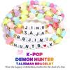 Kristallarmband-Set mit Glasperlen für Mädchen - K-Pop-inspiriertes stapelbares Schmuckgeschenk