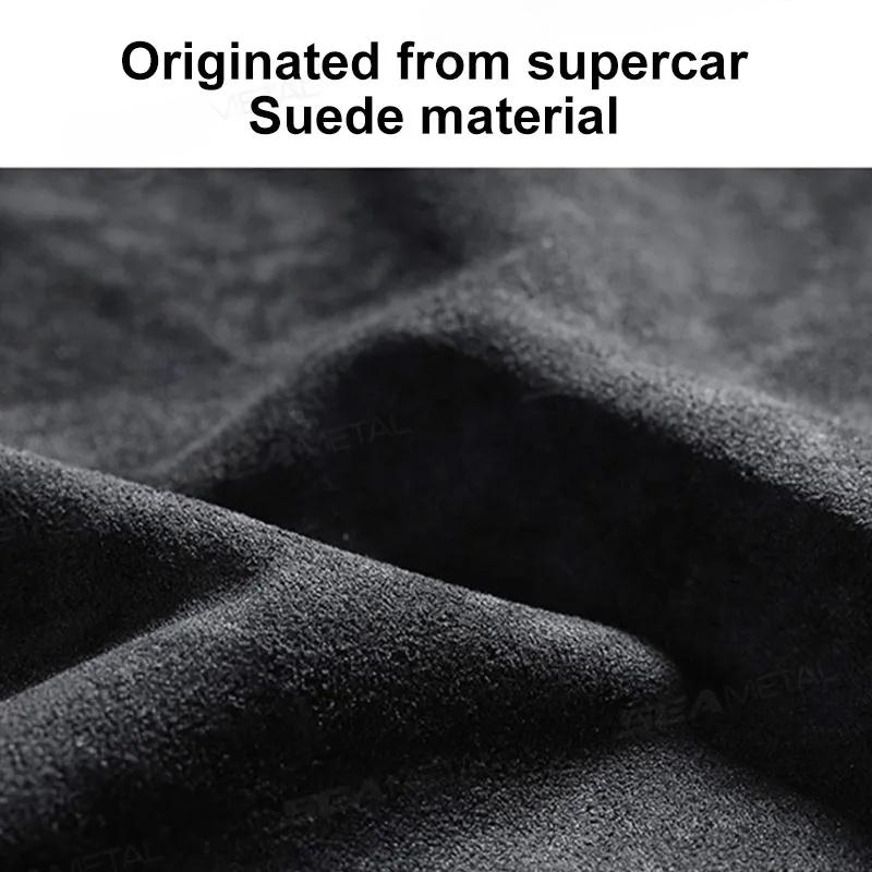 Alloy Car Seat Back Hook Premium Suede Metal Auto Hanging Hook Universal 20KG Large Load-Bearing Hanger for Rear Seat