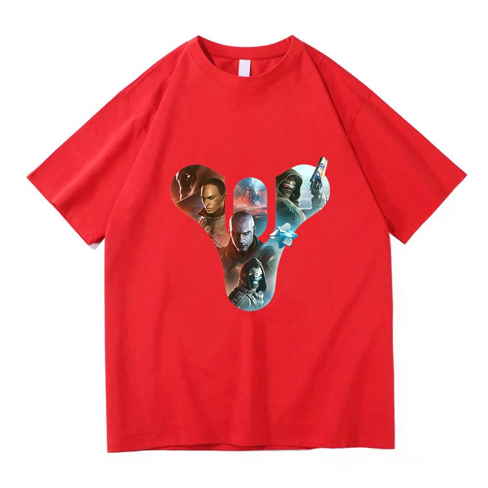 Destiny 2 TShirt Fashion Hot Game T Shirt UNISEXs Cotton O Neck Long Sleeve Retro Graphic Tee Unisex Oversized Breathable Clothes 2XL