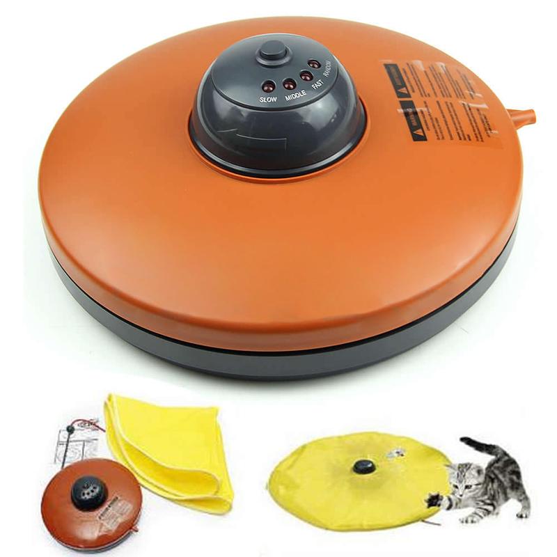 Funny Undercover Fabric Mouse Moving Cats Meow Play Cat Toy For Cat Kitty