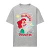 The Little Mermaid Womens/Ladies Birthday Princess Ariel & Flounder Heather T-Shirt