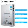 10L 5GPM Tankless Gas Natural Propane Hot Water Heater Instant Boiler