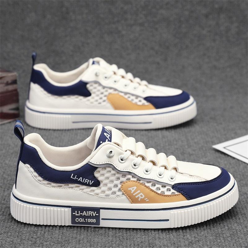 New Arrival Men's Shoes Summer 2025 Versatile Breathable Trendy Student Men's Shoes Fashionable Lightweight Sports Casual Shoes