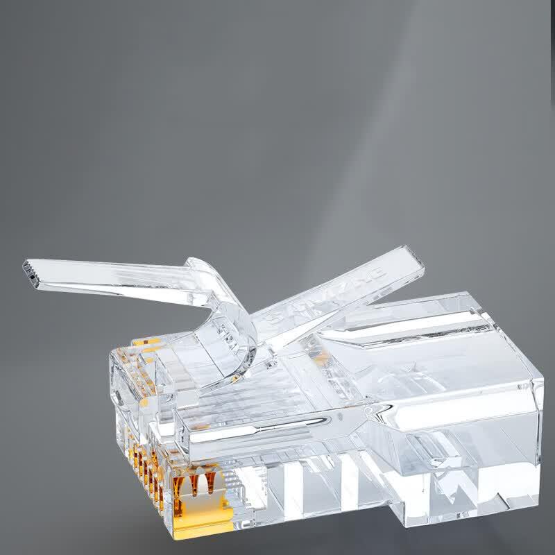 SAMZHE Cat5e RJ45 Network Crystal Head