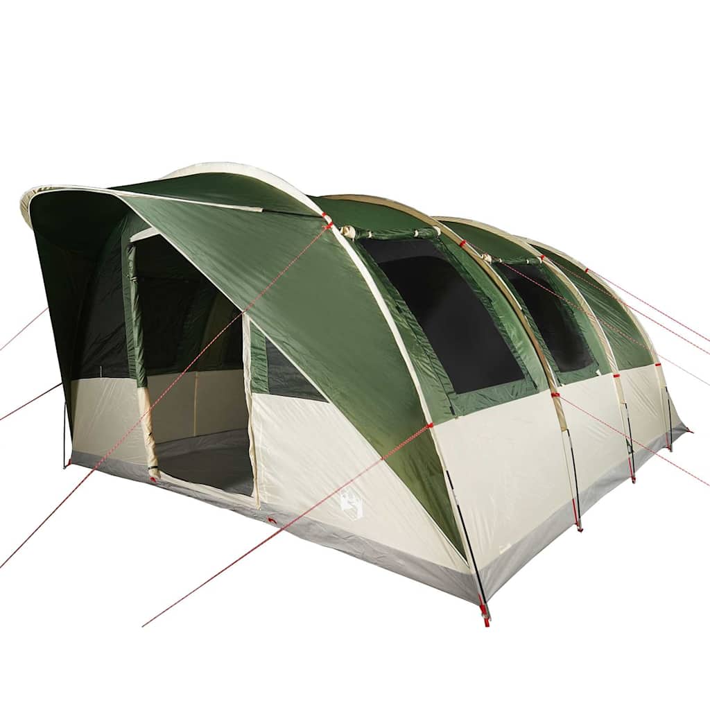 Vidaxl Tourist Tent, 5-Person, Tunnel, Green, Waterproof