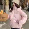 Winter New Hooded Student Foreign-style Cotton-padded Coat Women's Jacket Warm Foreign-style Small Down Cotton-padded Jacket
