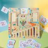 Children's Wooden Puzzle Position Maze Game Fun Color Number Cognition Logic Thinking Puzzle Toy