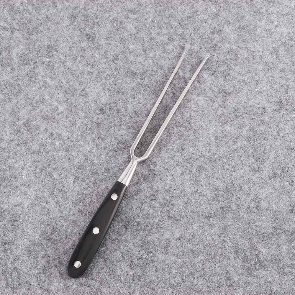 Stainless Steel Roasting Cooking Fish Food BBQ Tool Barbecue Fork Meat Fork Kitchen Accessories