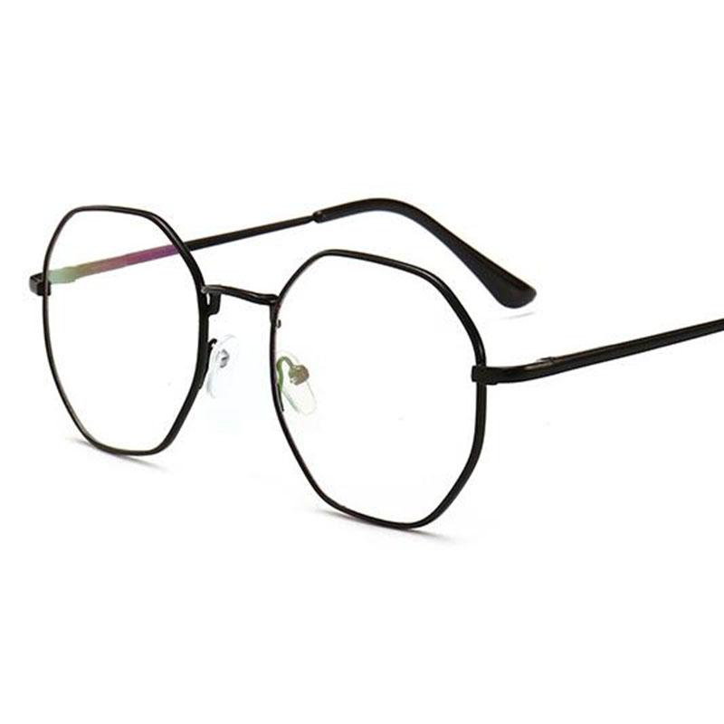 Regular Polygon Women Men Glasses Lady Premium Retro Myopia Optical Mirror Eyewear -0.5 -1.0 -1.5 -2.0 -2.5 -3.0 -3.5 -4.0