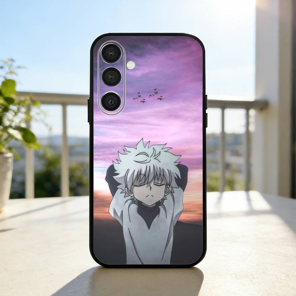 Hunter Cool K-Killua NEW  Phone Case For Samsung  A73,72,71,53,52,51,22,91,80, Soft Black Cover