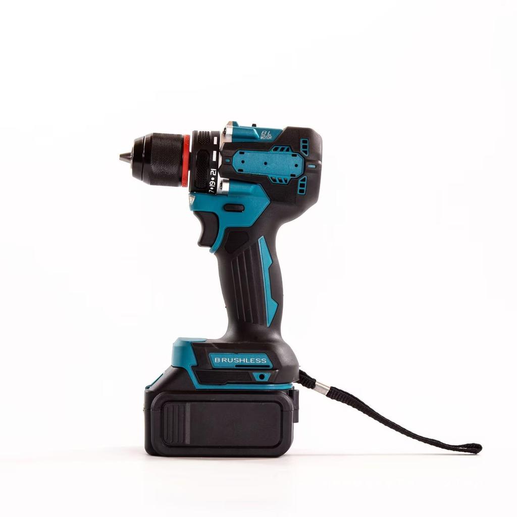 Multifunctional Brushless Hand Drill: High-Power Impact & Portable Screwdriver