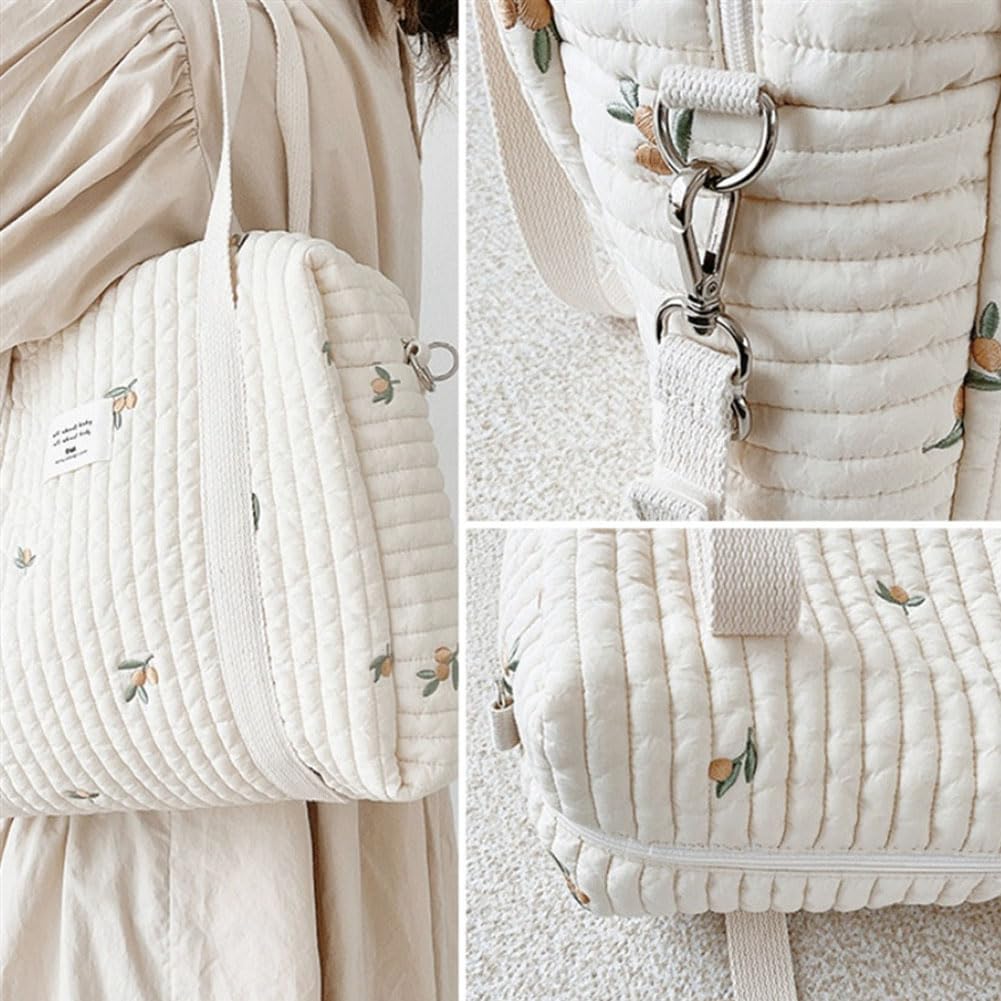 Stroller Tote Commuting Large Zipper Going Diaper Baby Korean Style [Natty & Company] Mother's Bag, Lightweight, Tote, Compatible, Bag, Bag, Capacity,