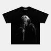 Trendy Singer BILLIE EILISH Peripherals Tshirts Unisex Women New Listing American High Street Hip Hop Cotton Tees