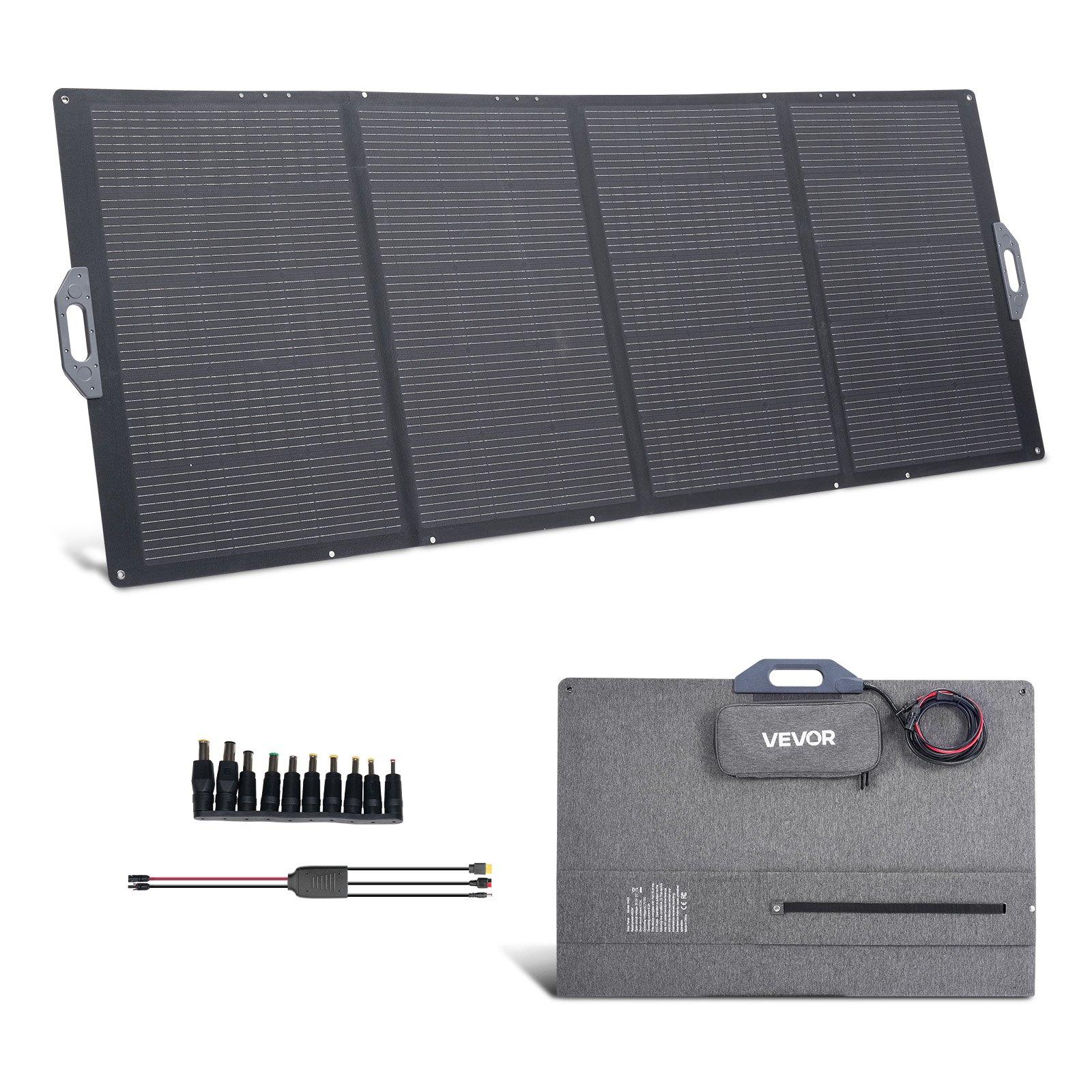 VEVOR 400W Foldable Solar Panel, 24%