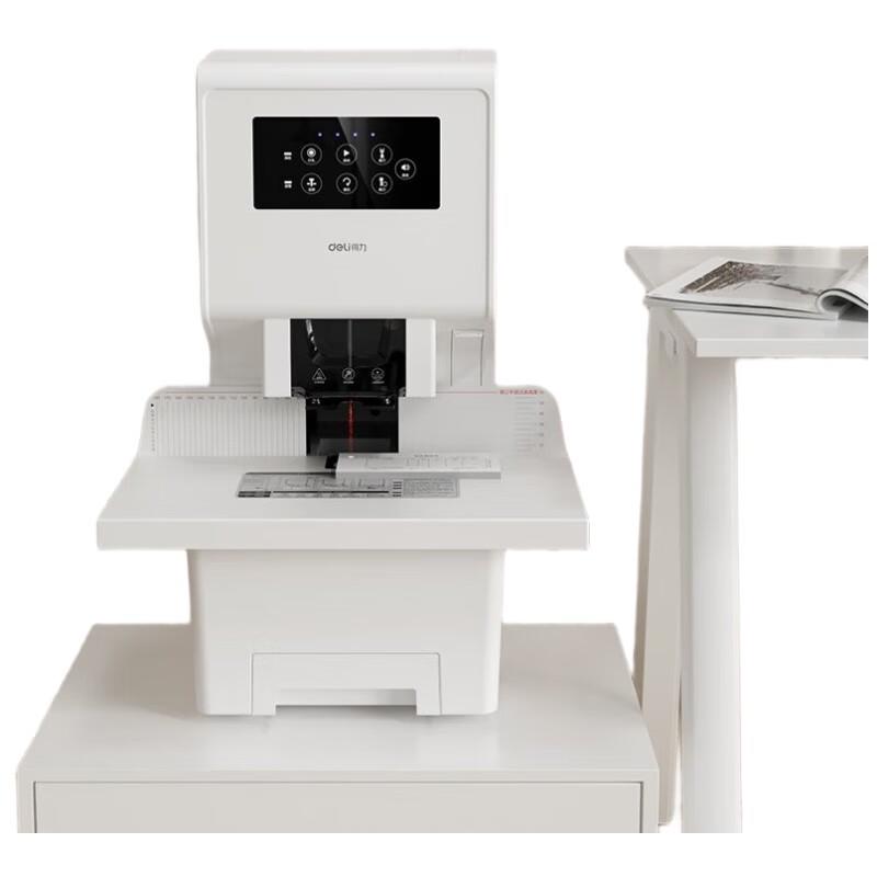 Deli GB777 Automatic Financial Binding Machine CN Plug (adapter Included)