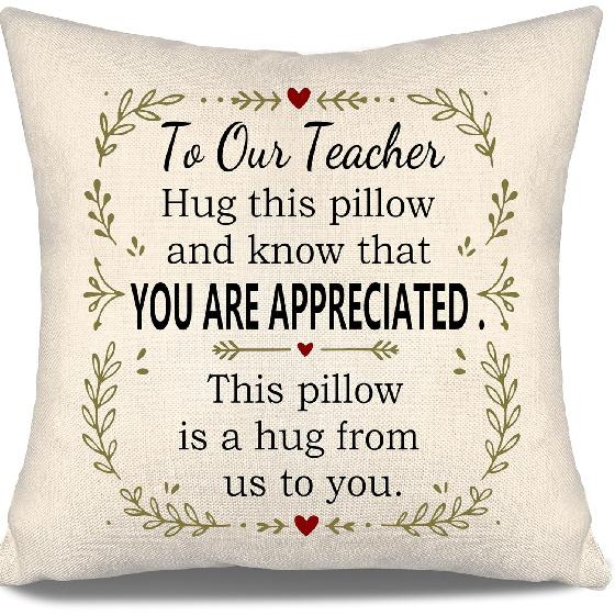 Daughter Hug This Pillow and Know That You Are Loved This Pillow Is A Hug from Me To You Throw Pillow Covers for Daughter from Mom Dad Birthday Gift