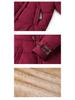 Chinese Mom's Winter Jacket: Thickened Fleece-Lined Coat for Middle-Aged & Elderly Women, 2025 Warm Cotton Outerwear