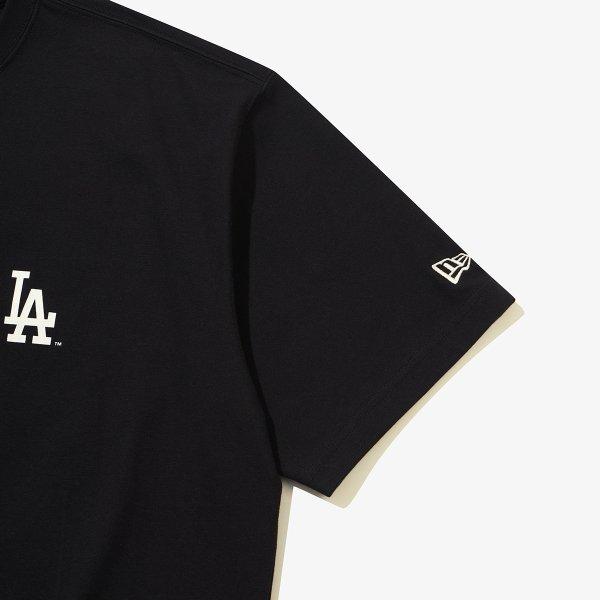 New Era Mlb La Dodgers Team fLag T shirT bLack 15147514