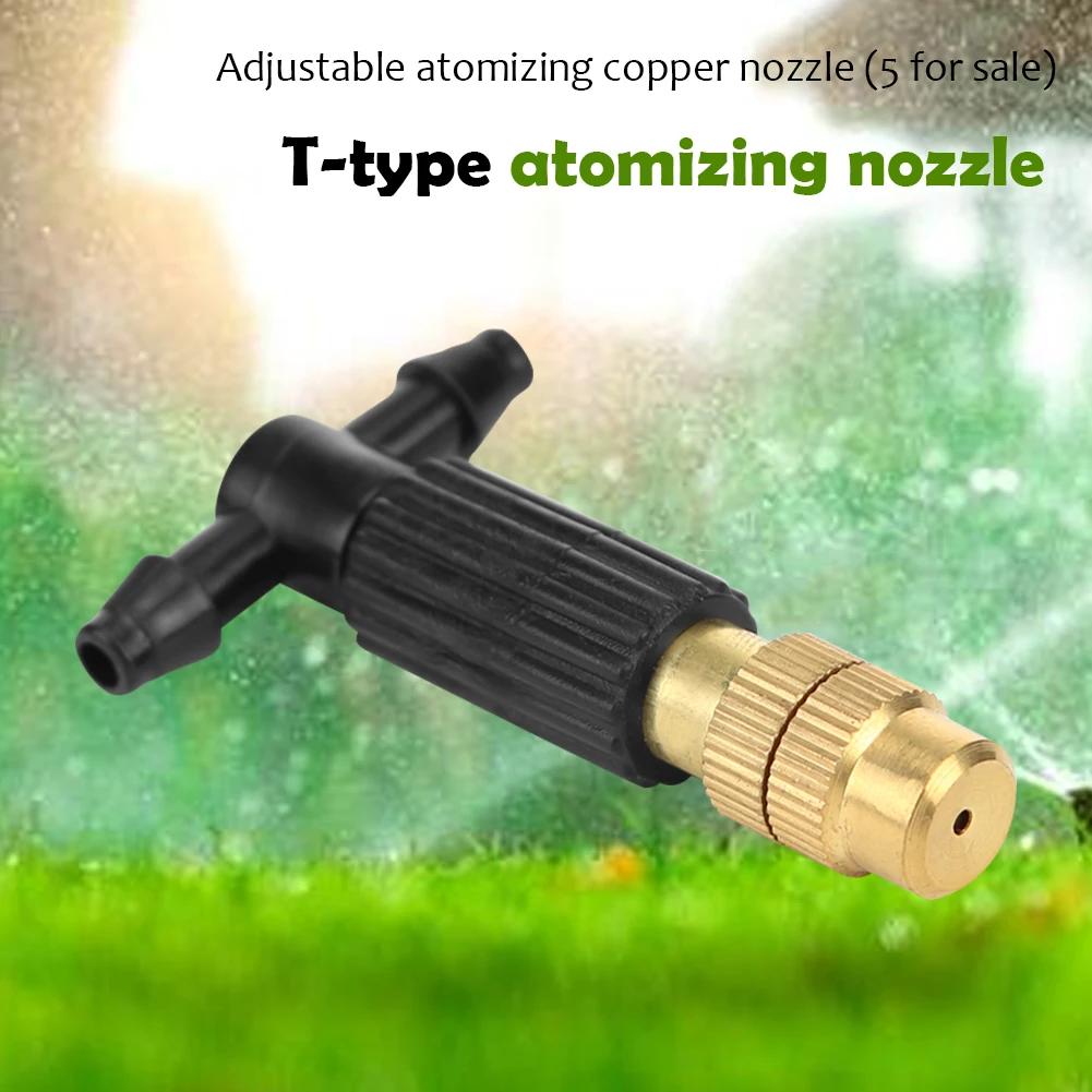 5-20pcs Outdoor Misting Cooling System Garden Irrigation Durable Water Sprinkler Head 4/7 Pipe Watering Automatic Spray