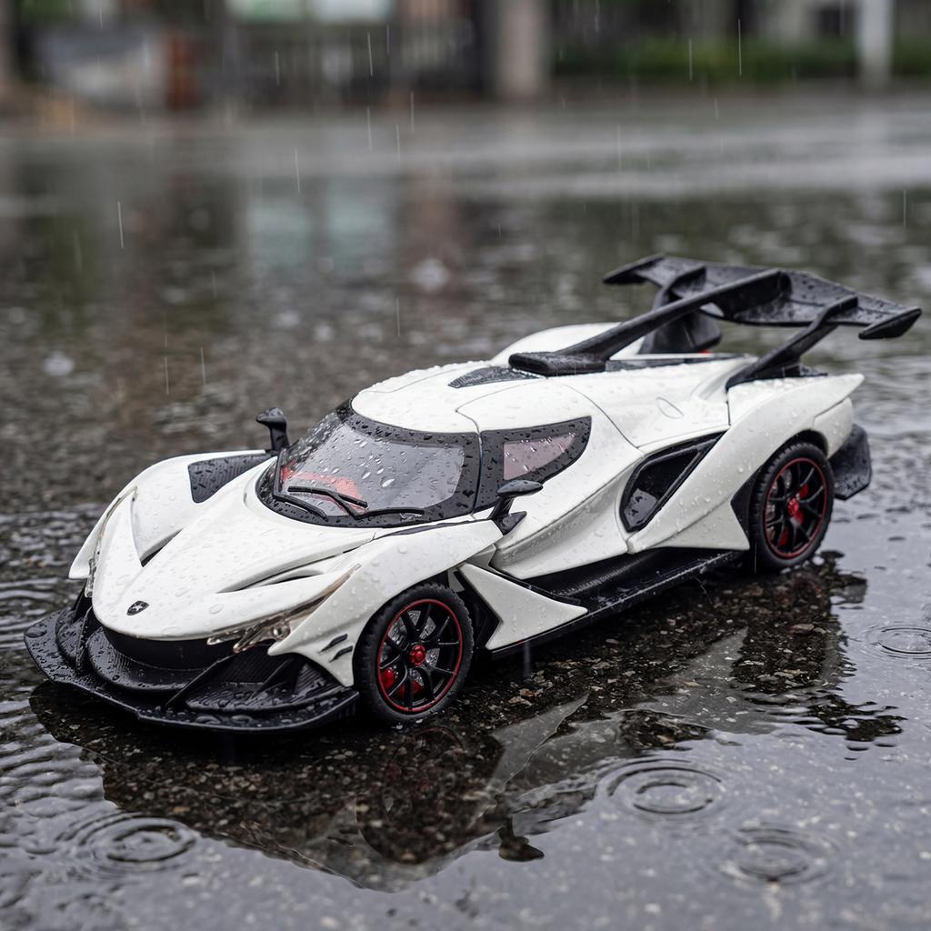 1:24 Apollo IE Intensa Emozione Hypercar Alloy Racing Car Model Diecast Sport Car Model Home Decoration Desktop Display Ornament