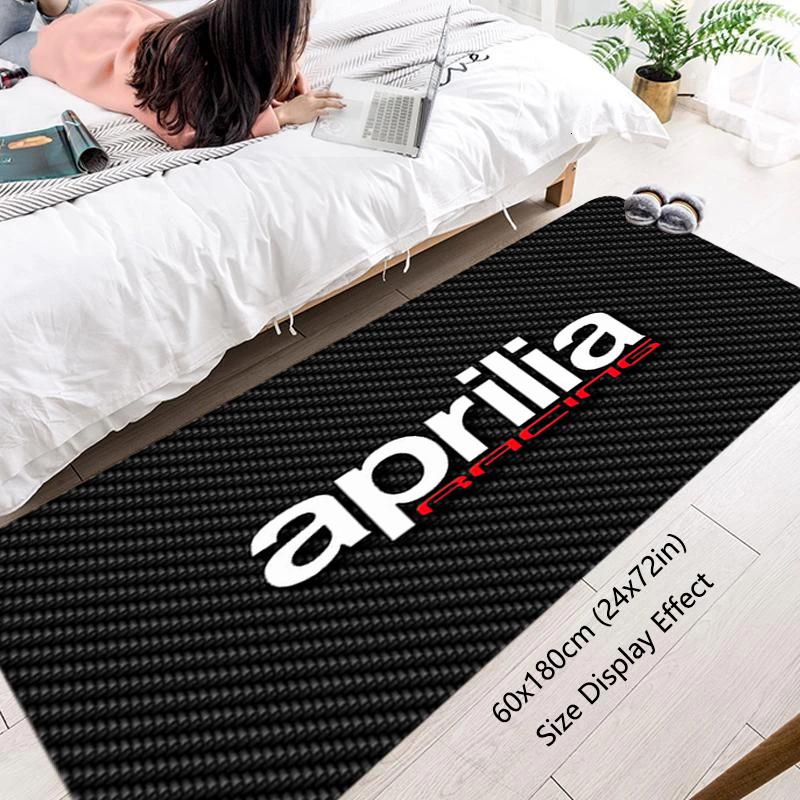 Floor Mat Non-slip Foot Rug Italy Aprilias Racing Motorcycles Hallway Carpet Kitchen Water Absorbed Rugs Bedside Mats Home Decor