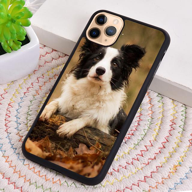 

Border Collie Dog Phone Case For iPhone 17 Air 16 pro max 15 14 plus 12 13 Shell Cover coque iPhone 13pro max