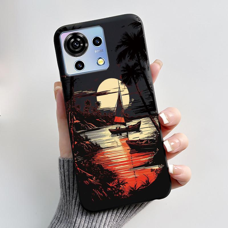 For ZTE Blade V50 Vita Case Luxury Cute Love Rabbit Funny Black Soft Silicone Phone Casing For ZTE BladeV50 Vita V50Vita Cover