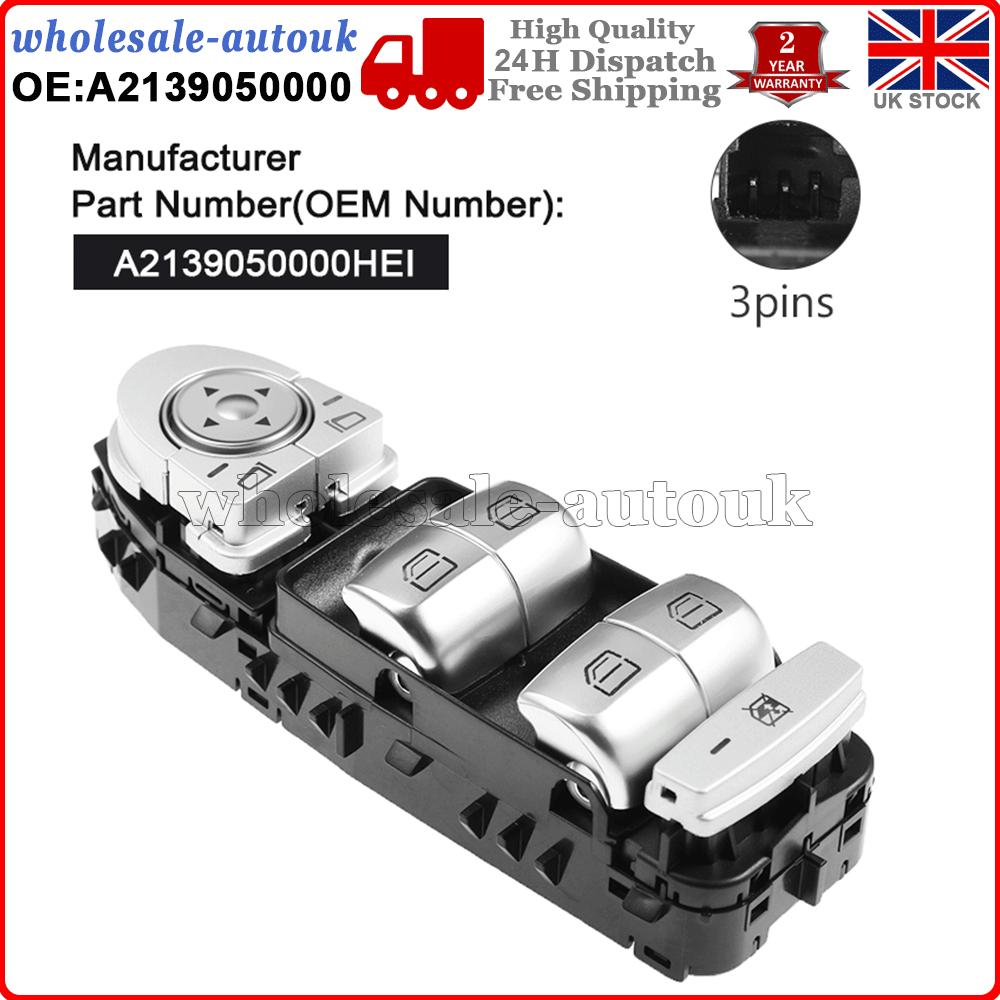 Driver Window Switch For Mercedes W205 S205 X253 C253 A2139050000, A2059056711