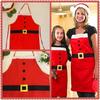 Christmas Party Apron With Durable Polyester Material For Family Celebration
