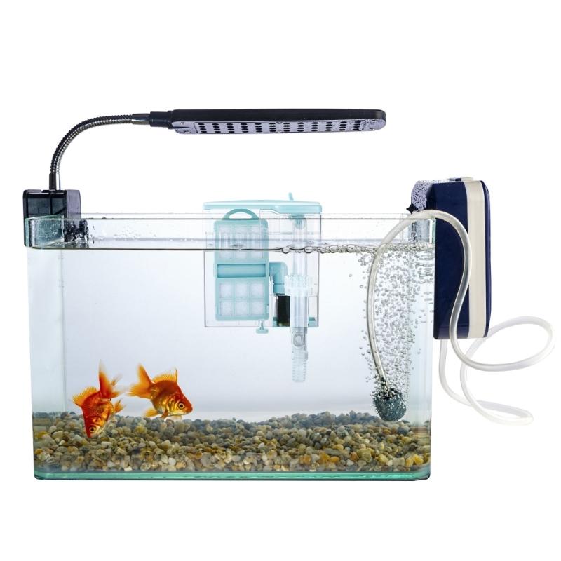 Hang On AirPump Fishtanks Filter Aquariums Waterfall Water Filtration Filter
