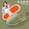 Cotton slippers winter 2025 new home cotton drag couple home indoor non-slip autumn and winter wool slippers