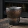 Japanese Style Coarse Ceramic Espresso Cup Retro Ceramic Kung Fu Tea Cup Office and Home Water Cup