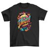 Retro_98 Disco Fieber T-Shirt Herren Damen T-Shirts Top - Groovy und Lustig! 100% Baumwolle, Unisex bedruckt