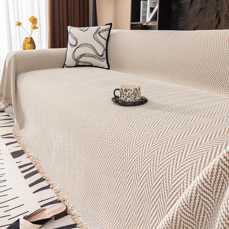 Nordic Chenille Sofa Towel Cover All Season Universal Sofa Throw Blankets Non Slip Kids Anti-dirty Recliner Armchair Covers M068