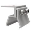 Set of 14 Aluminium Standing Seam Clamps for Solar Panel Installation On Standing Seam Roofs with Stainless Steel Screws
