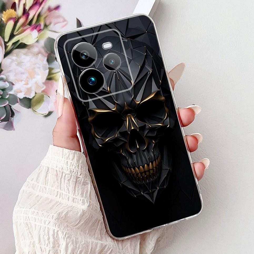 For Realme GT 7 Pro GT7 Pro RMX5010 RMX5011 Back Cover Cool Cartoon Dragon Astronaut Animals Phone Case Soft Silicone Clear Etui