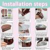 Wooden Flowers DIY Rhinestones Storage Holder Crystal Diamond Storage Shelf Diamond Painting Organizer Rack for Remote Control