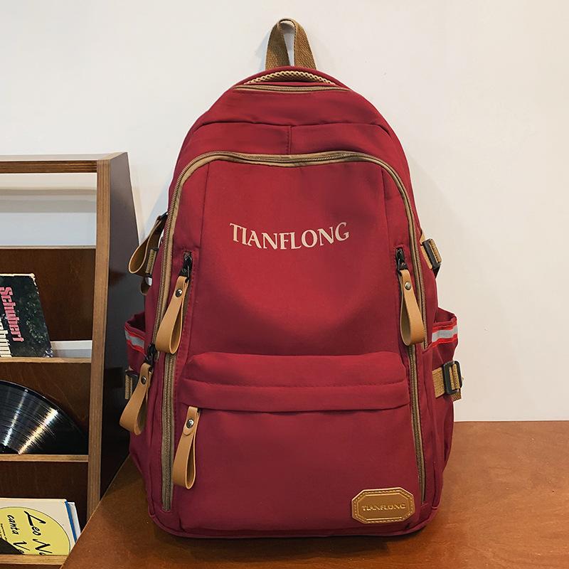 Schoolbag Children Elementary School Students Junior High School Students Large Capacity Male High School Students Backpack
