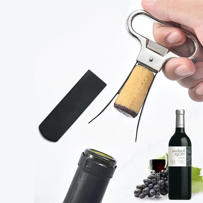 Wine Bottle Opener Portable Wine Bottle Opener Replacement Two prongs Wine Bottle Opener Corkscrew Remover Enduring