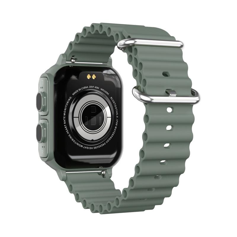Rainbuvvy N22 TWS Earphone Sports Watch 1.96inch IPS 320x386 BT5.0 IP67 Life Waterproof Smart Bracelet  Android Smartwatch Support Multi-language