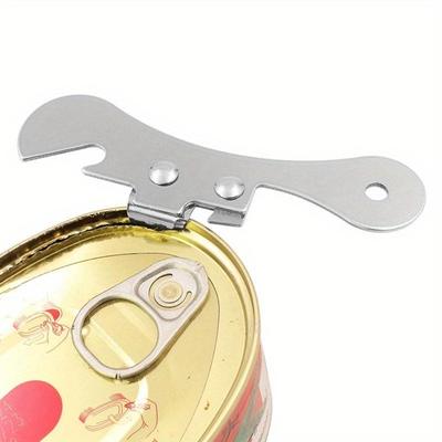 2Pcs Can Opener Adjustable Stainless Steel Non-Slip Multifunction Manual Jar Bottle Bottle Lid Opener Gadget Home Gadgets Accessories