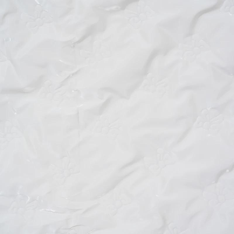 100x137cm Matte Down Jacket Waterproof Fabric Embossed PU Fabric for Luggage Apparel Sewing Fabric Cloth for Diy Material
