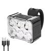 Bicycle Front And Rear Led Lights Set Rechargeable For Night Riding And City Commuting