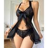 Sexy Nightdress Woman Lingerie For Sex Crotchless Backless Hot Hollow Open Bra Body Dress Erotic Costumes Babydoll Underwear