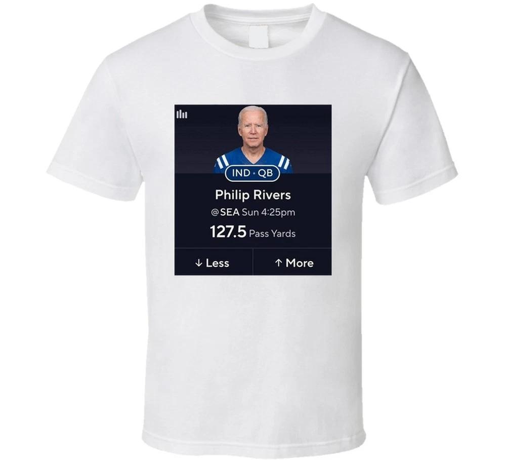 Philip Rivers Joe Biden Football Fan T Shirt S