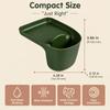 Easy Install Suction Cup Sink Shelf Lightweight Punch Free Drain Basket Multi-Purpose Hanging Soap Stand Sink