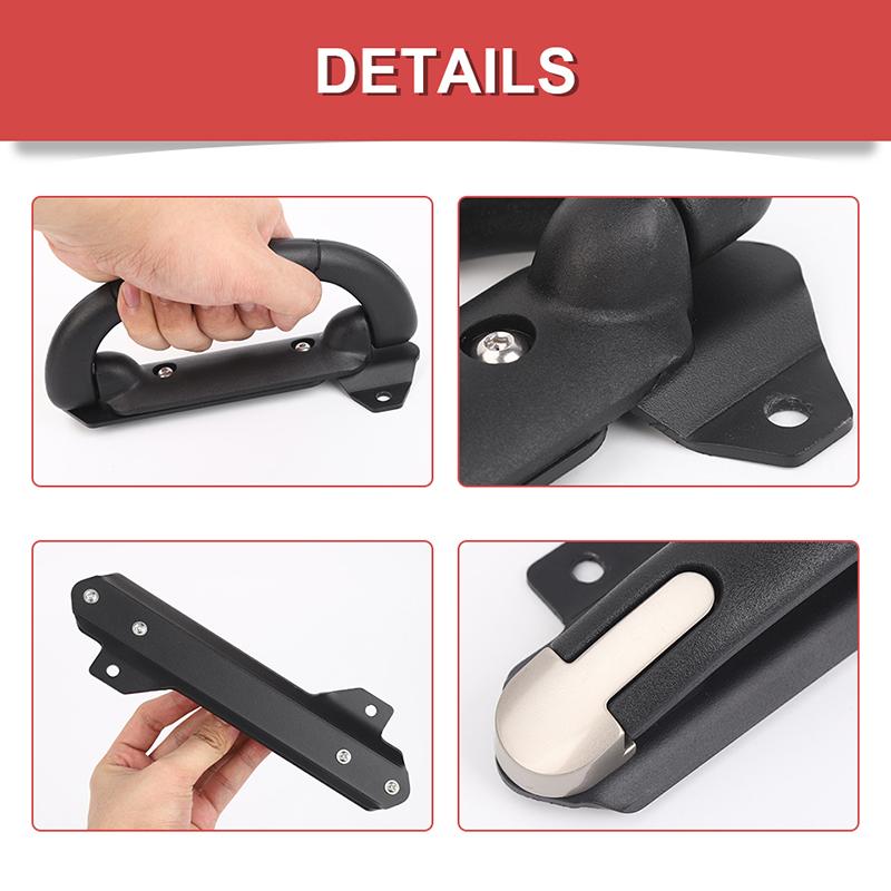 Baklucka glashandtag Grepphandtag Hållare Fäste Montering Passar För Jeep Wrangler JL 2018 Upp Interiörtillbehör