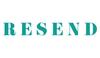 Printtoo Resend Self Inking Rubber Stamp Pre-Inked Office Stamp- Home Office Business Stationery, Black- 42 x 9