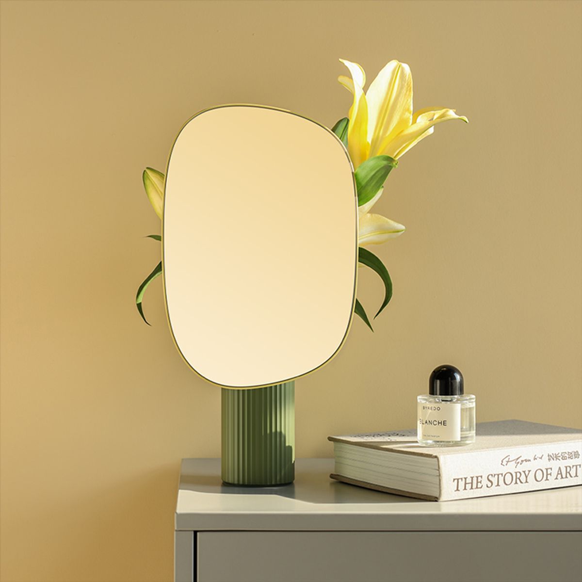 Ormi Flora Frame Irregular Vase Mirror